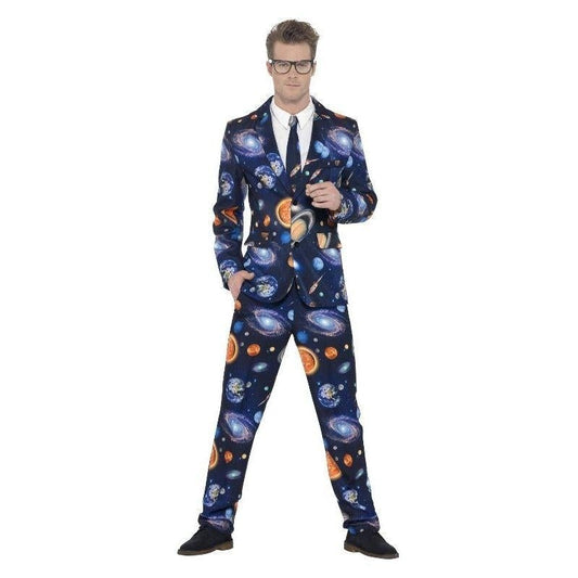 Space Suit Stand Out Adult Blue Galaxy 1