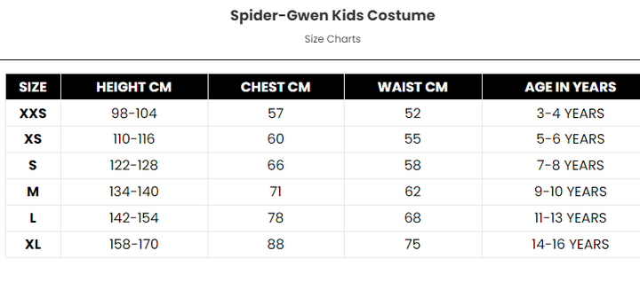 Spider-Gwen Kids Ghost Spider Costume Into the Spiderverse
