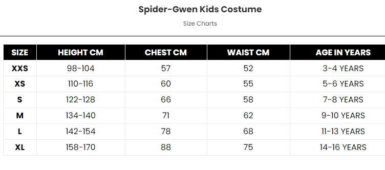 Spider-Gwen Kids Ghost Spider Costume Into the Spiderverse 7