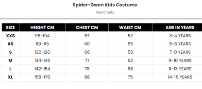 Spider-Gwen Kids Ghost Spider Costume Into the Spiderverse 7