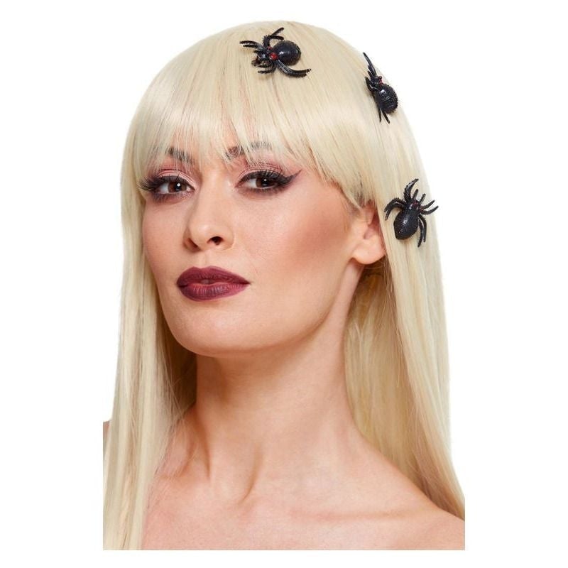 Spider Hair Clips Black 1