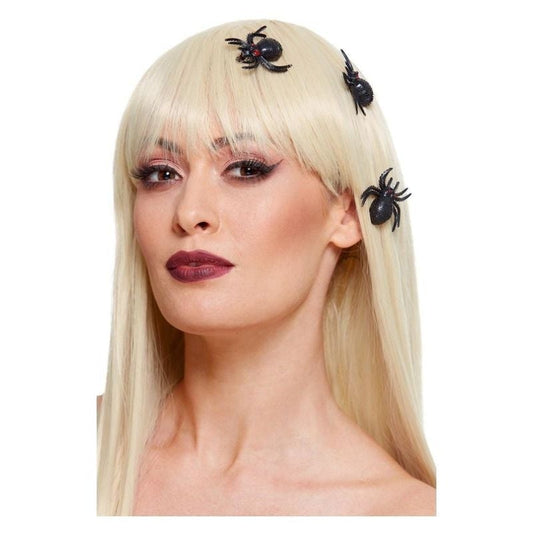 Spider Hair Clips Black 1