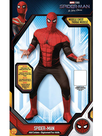 Spider Man Costume No Way Home Black Red Adult 2