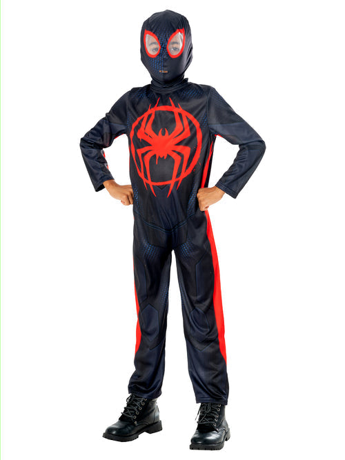 Spider-Man Miles Morales Kids Costume Into the Spiderverse
