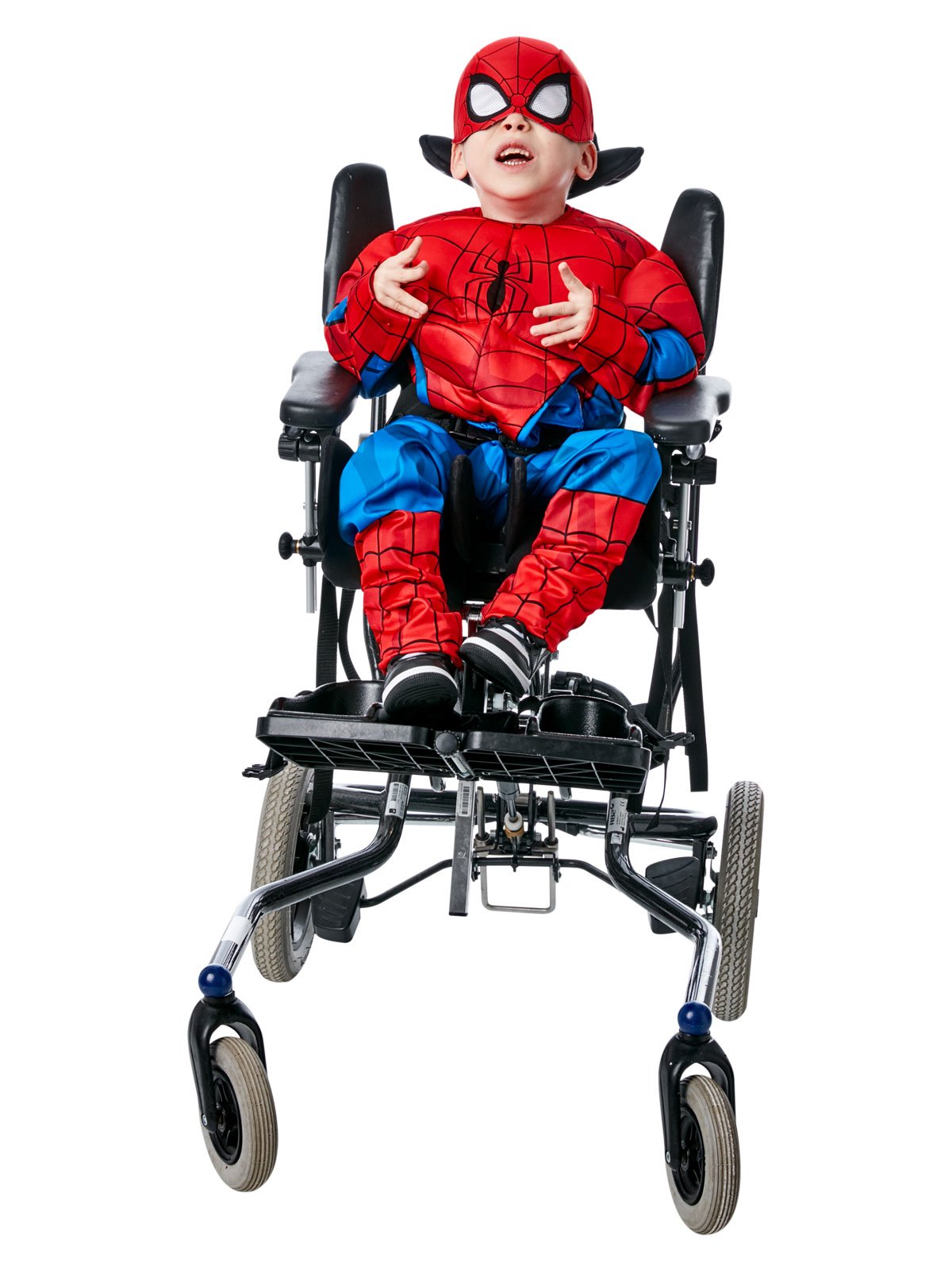 Spiderman Adaptive Costume Child Wheelchair 1