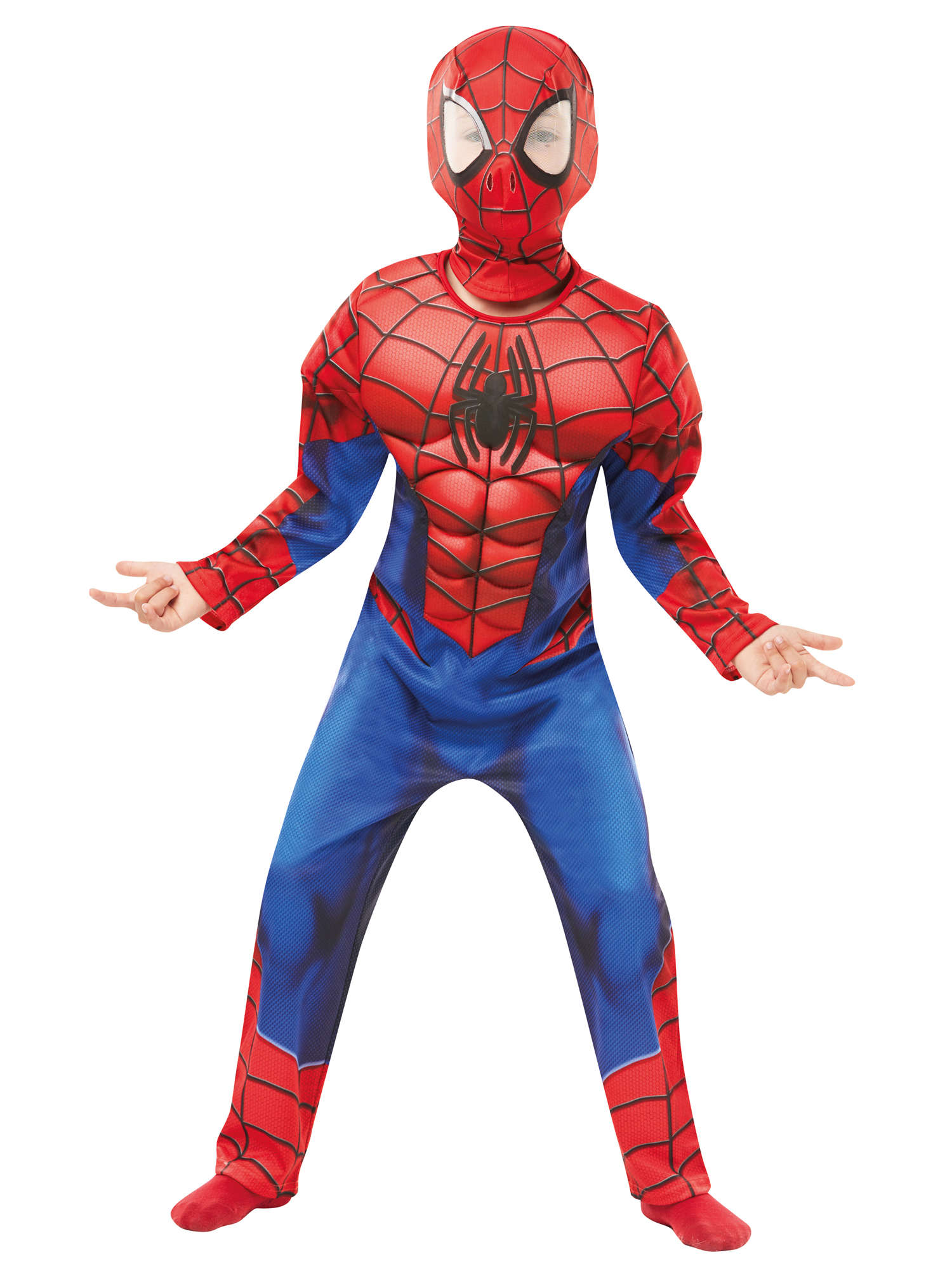 Spiderman Costume Child Muscle Chest Suit 2