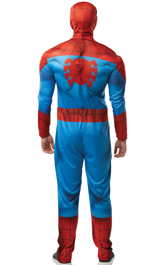 Spiderman Deluxe Adult Muscle Chest Costume 2