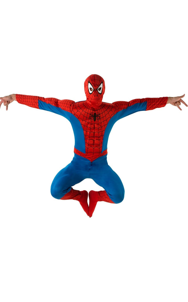 Spiderman EVA Muscle Chest With Hood Costume Spiderman EVA Muscle Chest With Hood Costume