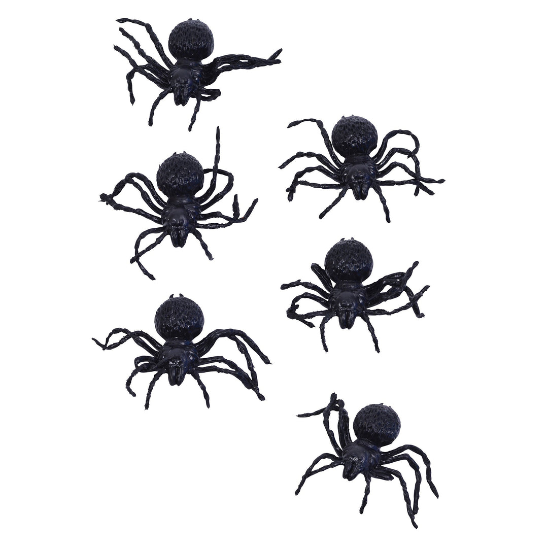 Size Chart Spiders Small 6 Pack Halloween Prop