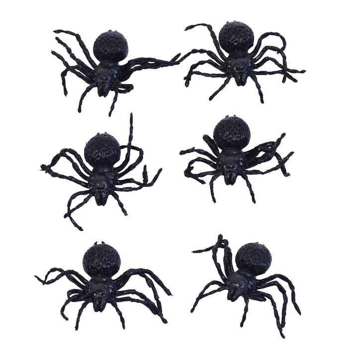 Spiders Small 6 Pack Halloween Prop_1