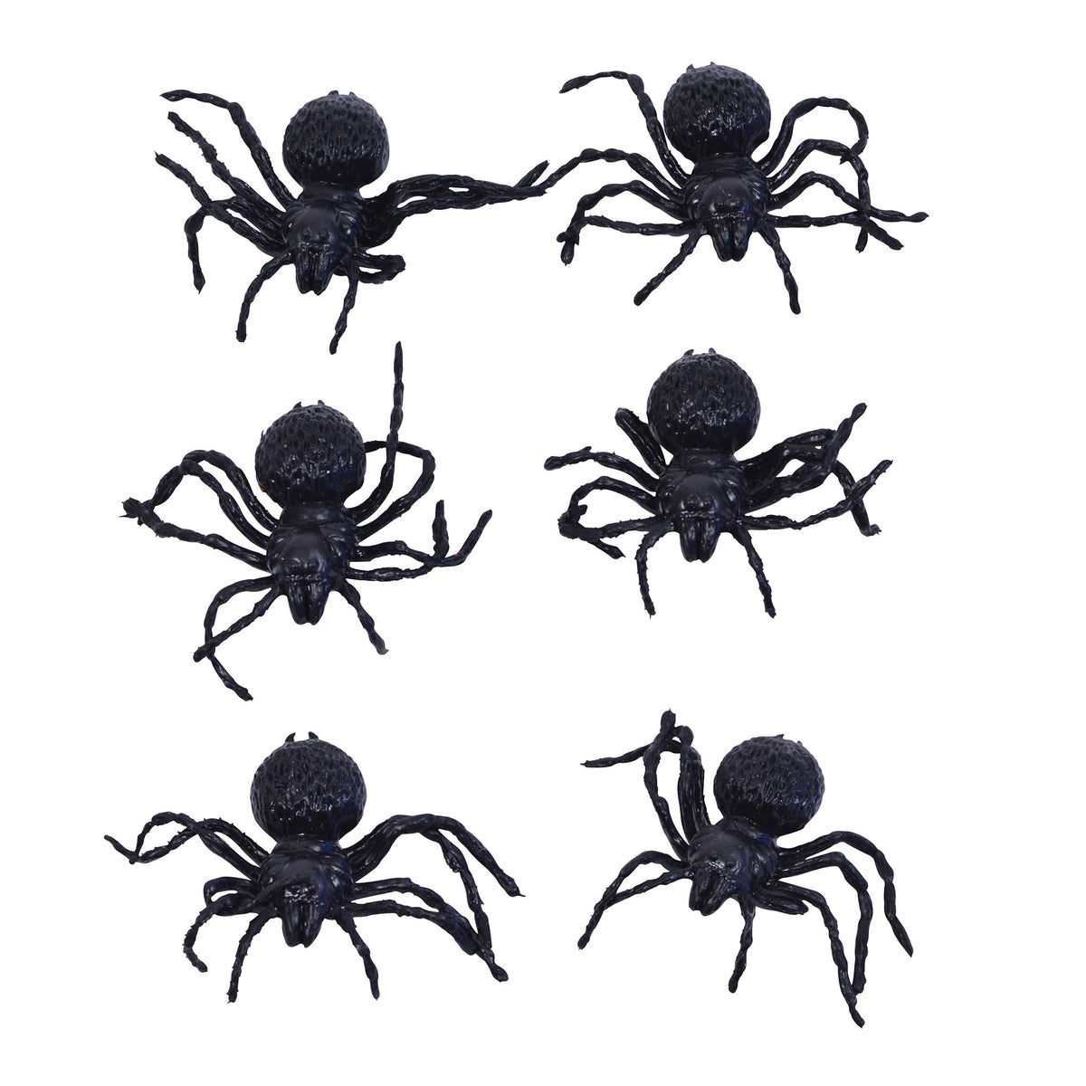 Spiders Small 6 Pack Halloween Prop 1