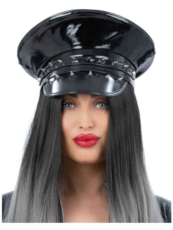 Spiked Bondage Captains Hat 1