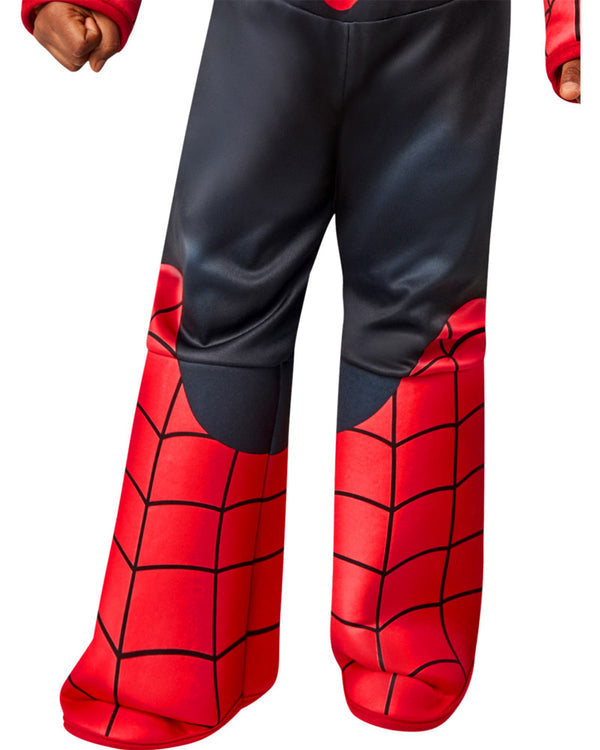 Spinn Costume Toddler Miles Morales Spiderman Friends_3