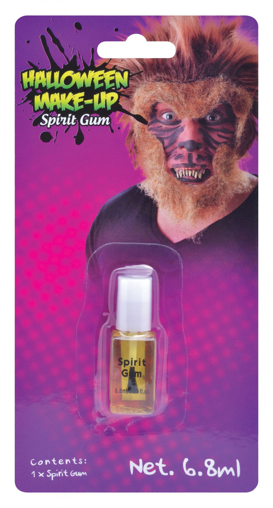 Spirit Gum + Brush Blister Carded 6 8ml Make Up Unisex_1 MU239