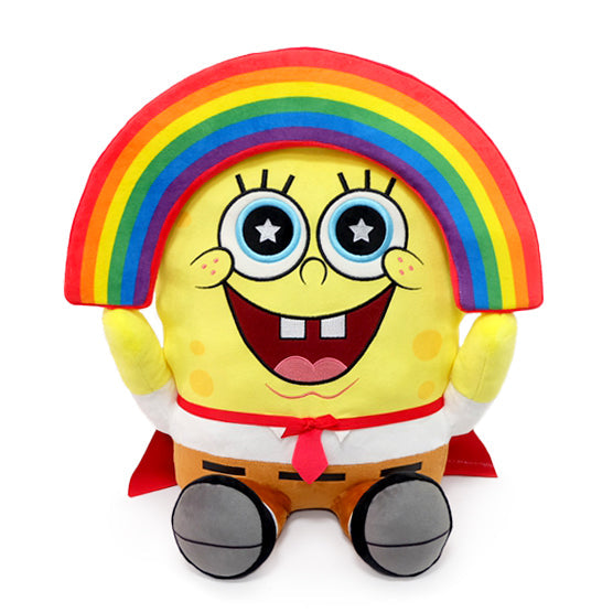 Spongebob Rainbow Hug Me 16 Inch Vibrating Plush Phunny Soft Toy