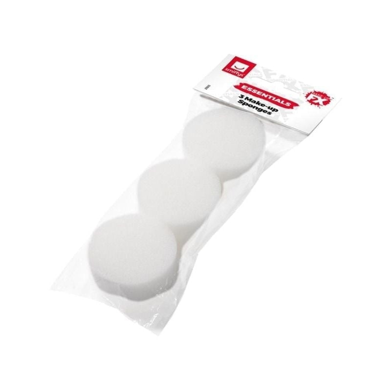 Size Chart Sponges Pack Of 3 Adult White
