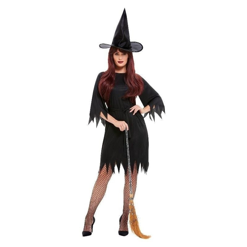 Spooky Witch Costume Adult Black_3