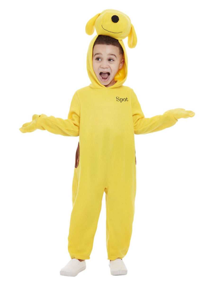 Spot The Dog Licensed Costume Child Jumpsuit Yellow 2