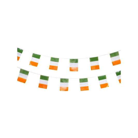 St Patricks Day Rectangle Bunting Plastic Adult Multi 1