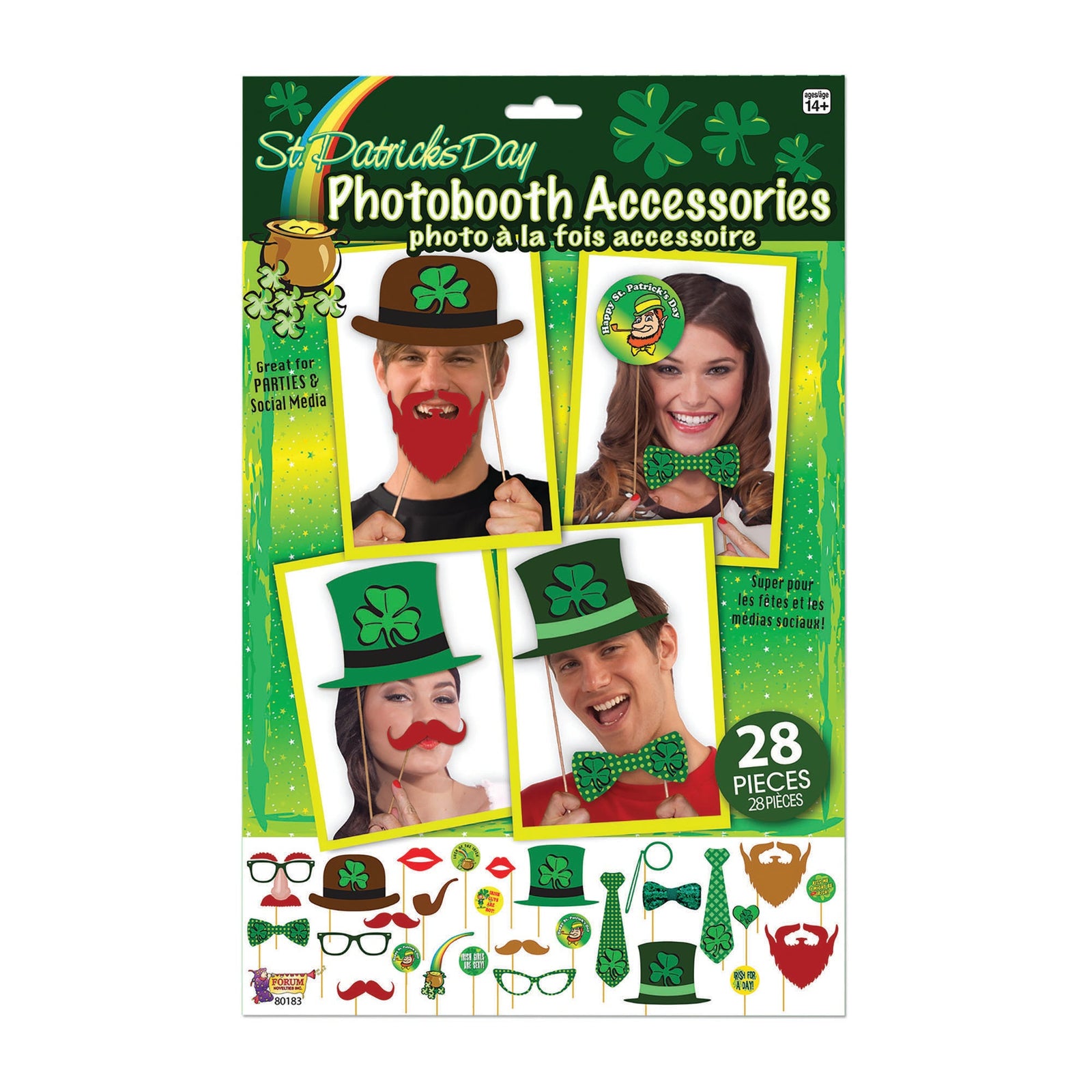 St Patricks Photo Booth Accessories 1