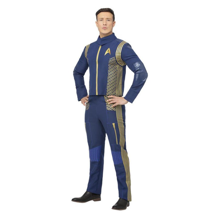 Star Trek Discovery Command Uniform Adult Blue Gold_1