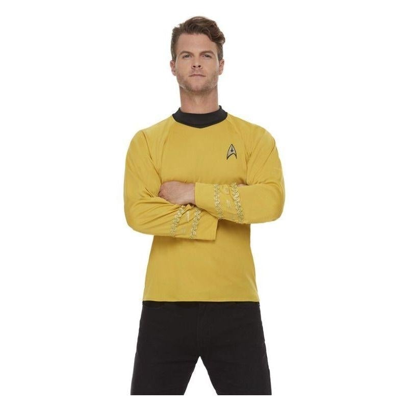 Star Trek Original Series Command Uniform Adult Gold Top_1