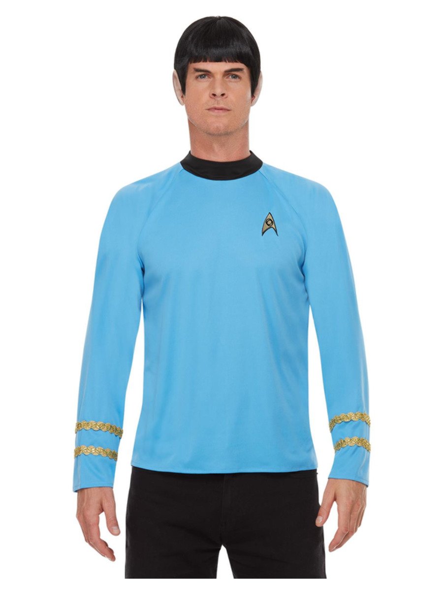 Star Trek Original Series Licensed Sciences Uniform Adult Blue_2