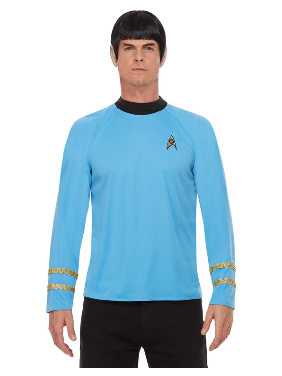 Star Trek Original Series Licensed Sciences Uniform Adult Blue 2