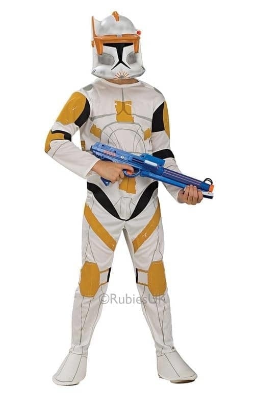 Star Wars Clone Childs Trooper Commander Cody Costume and Mask_1