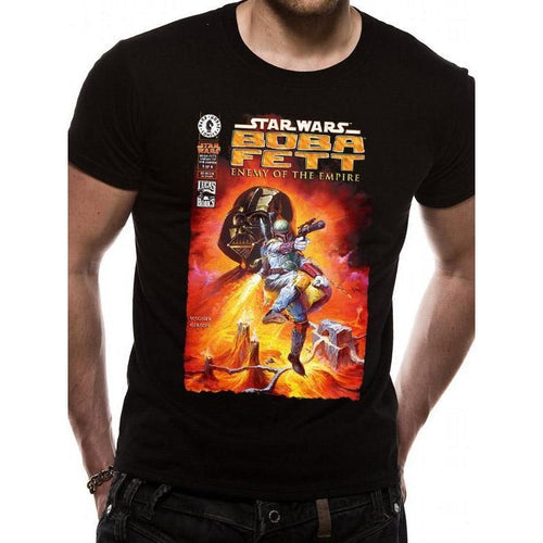 Star Wars Fett Enemy Comic Unisex T-Shirt Adult_1
