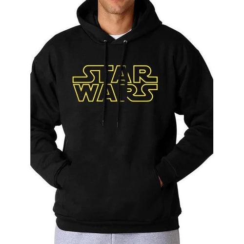 Star Wars Logo Hoodie Hooded Sweatshirt Adult 1