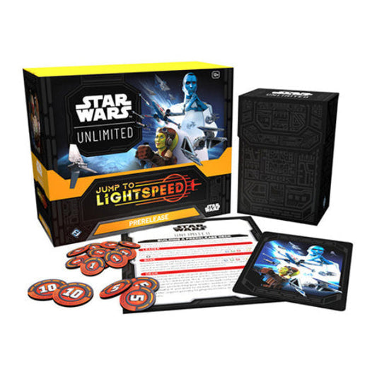 Star Wars: Unlimited Jump to Lightspeed Set 4 Pre Release Box (8)
