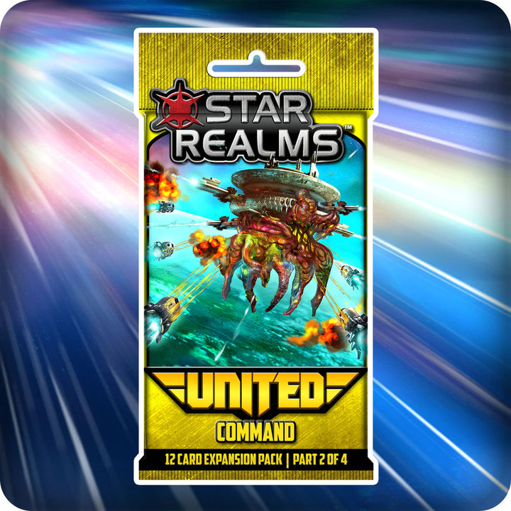 Star Realms United Command Exp Board Game Card Pack by Wise Wizard