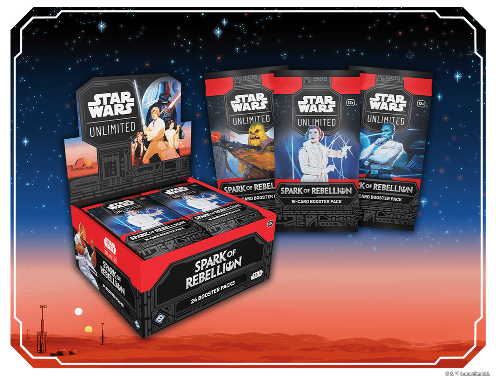 Star Wars: Unlimited Spark of Rebellion Booster Display product image