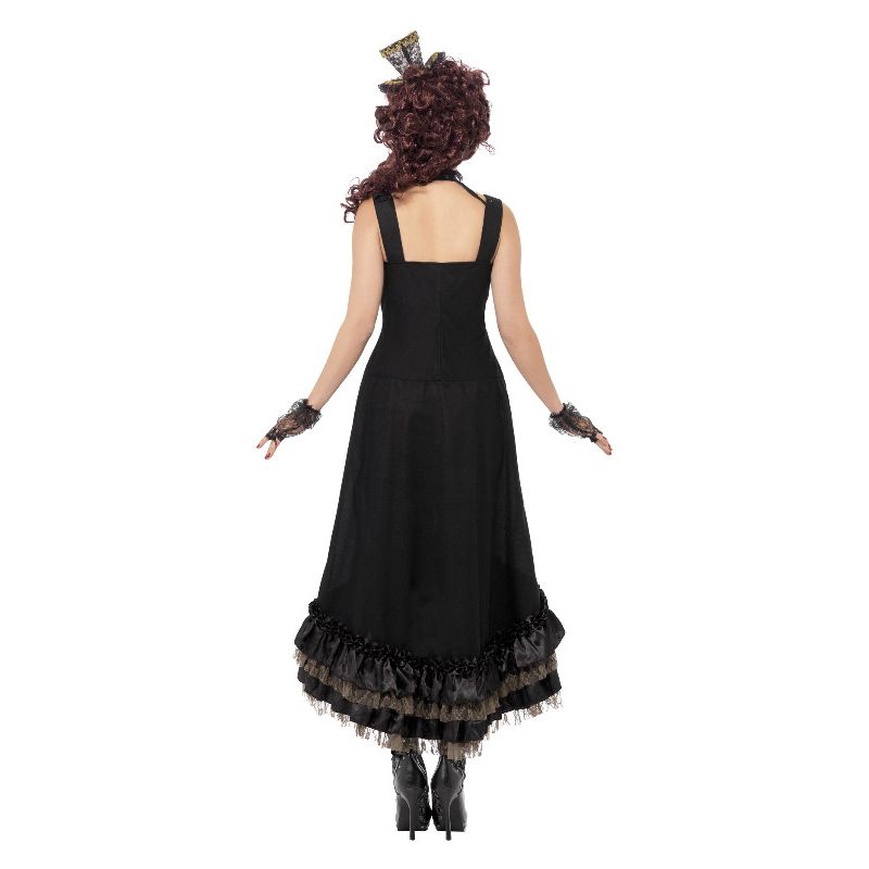 Steam Punk Vamp Costume Black Adult 2