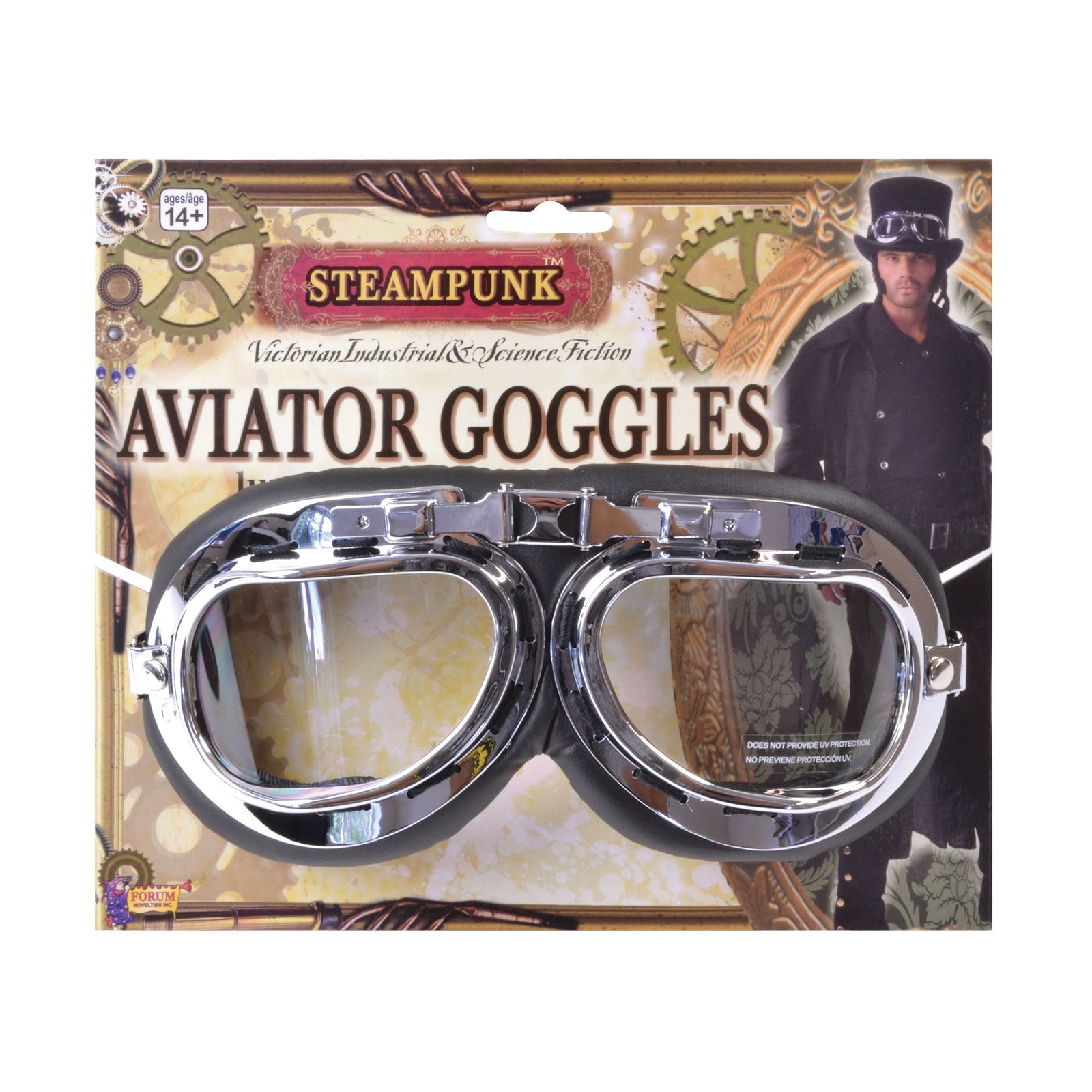 Steampunk Aviator Goggles Star Wars Costume Accessory 1
