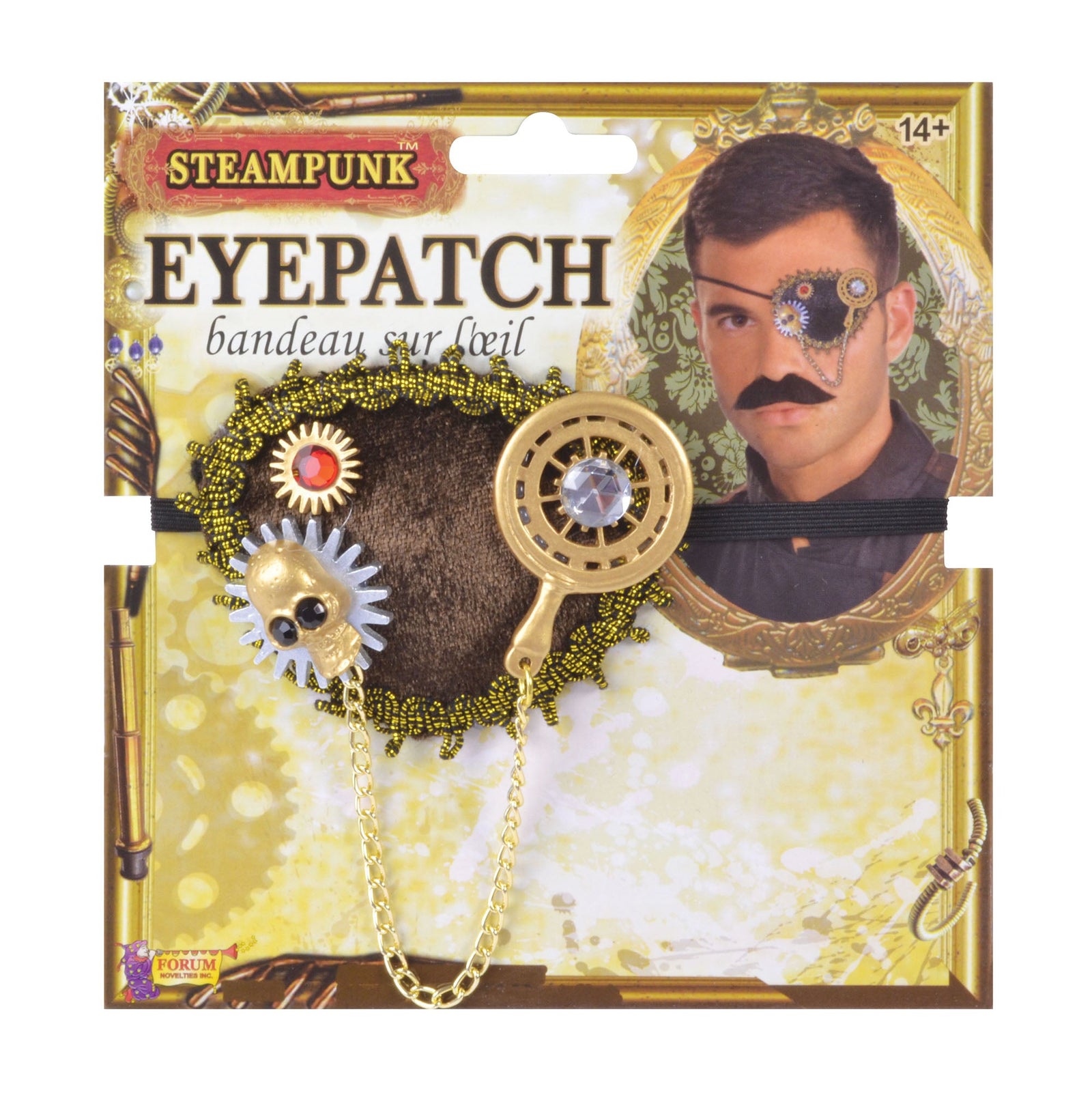 Steampunk Eyepatch Miscellaneous Disguises Male 1
