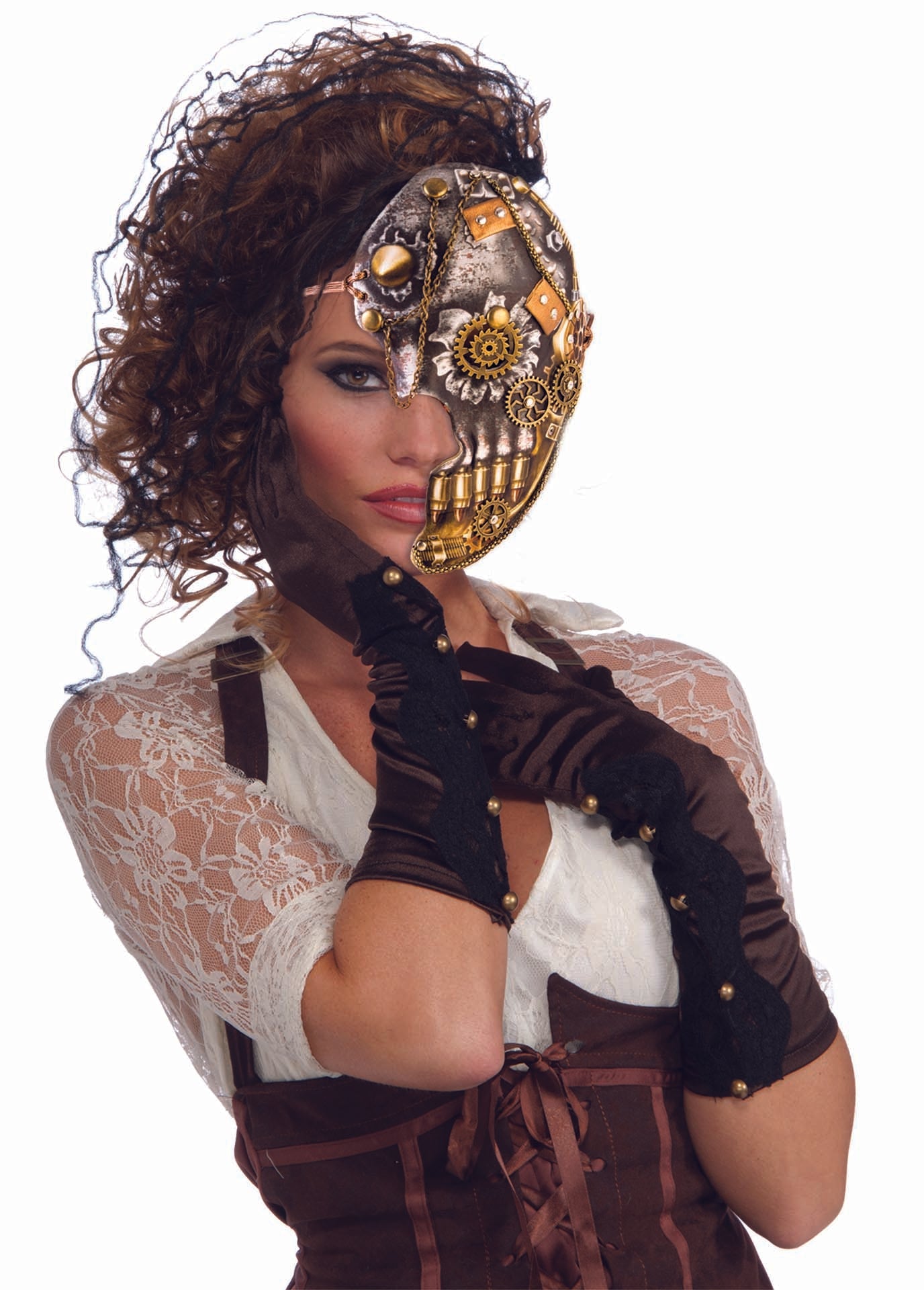 Steampunk Half Mask 1