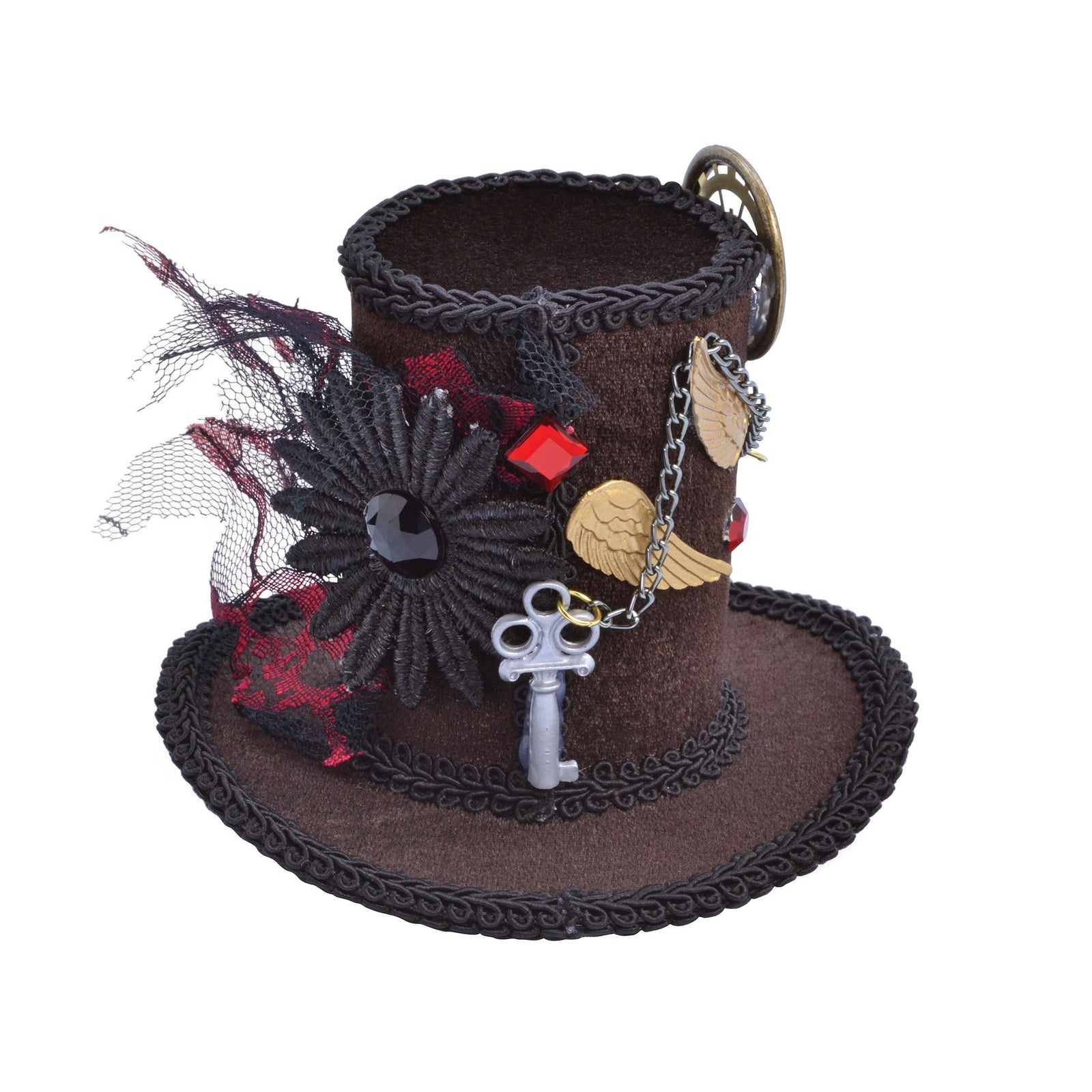 Steampunk Mini Tall Top Hat 1