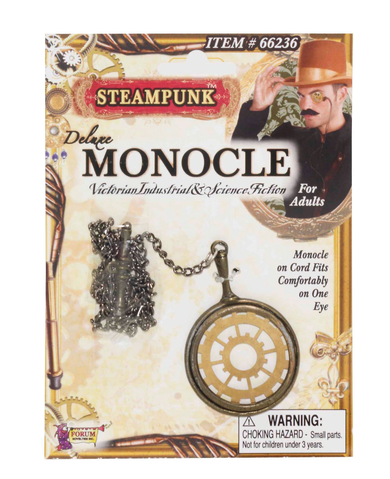 Steampunk Monocle Costume Accessory 1