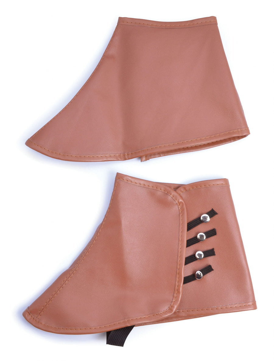 Steampunk Spats Brown Adult Costume Accessory_1
