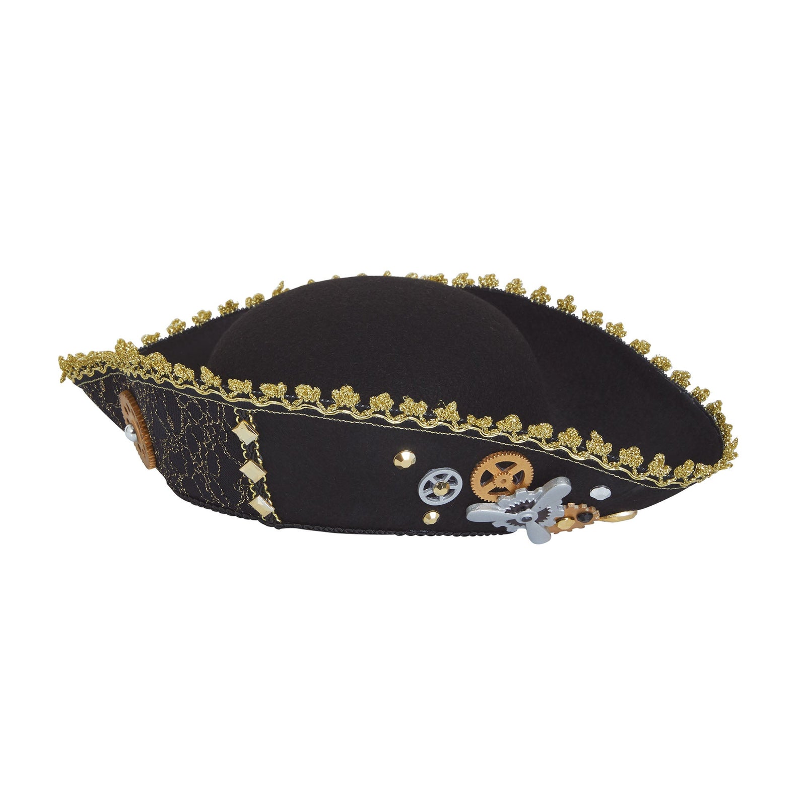 Steampunk Tricorn Ladies Pirate Hat 1