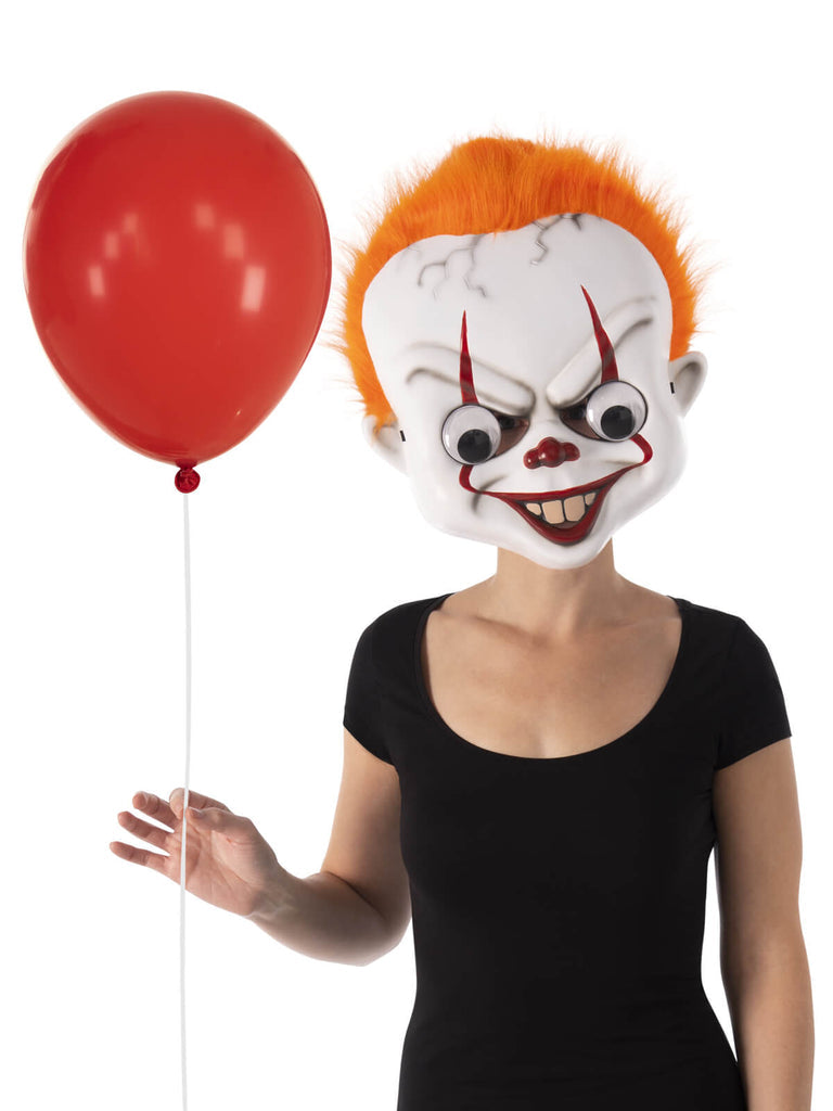 Size Chart Stephen King's IT Pennywise Googly Eyes Adult Mask