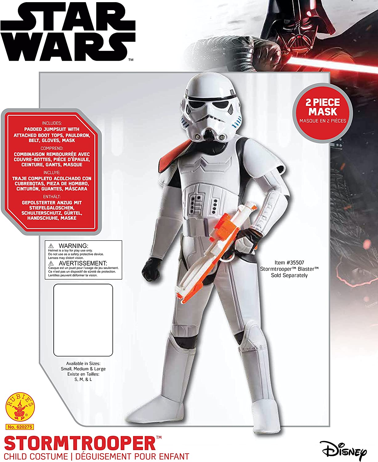 Stormtrooper Kids Costume Super Deluxe Star Wars 2