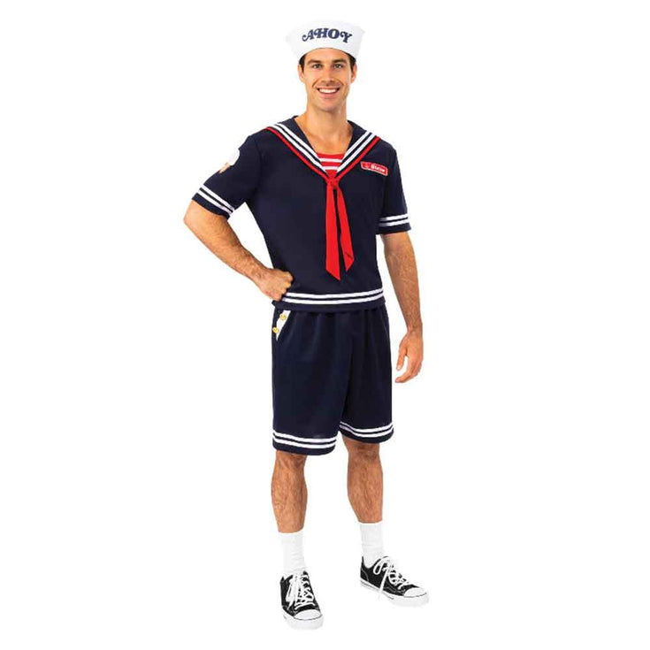 Stranger Things Steve Scoops Ahoy Adult Costume_1