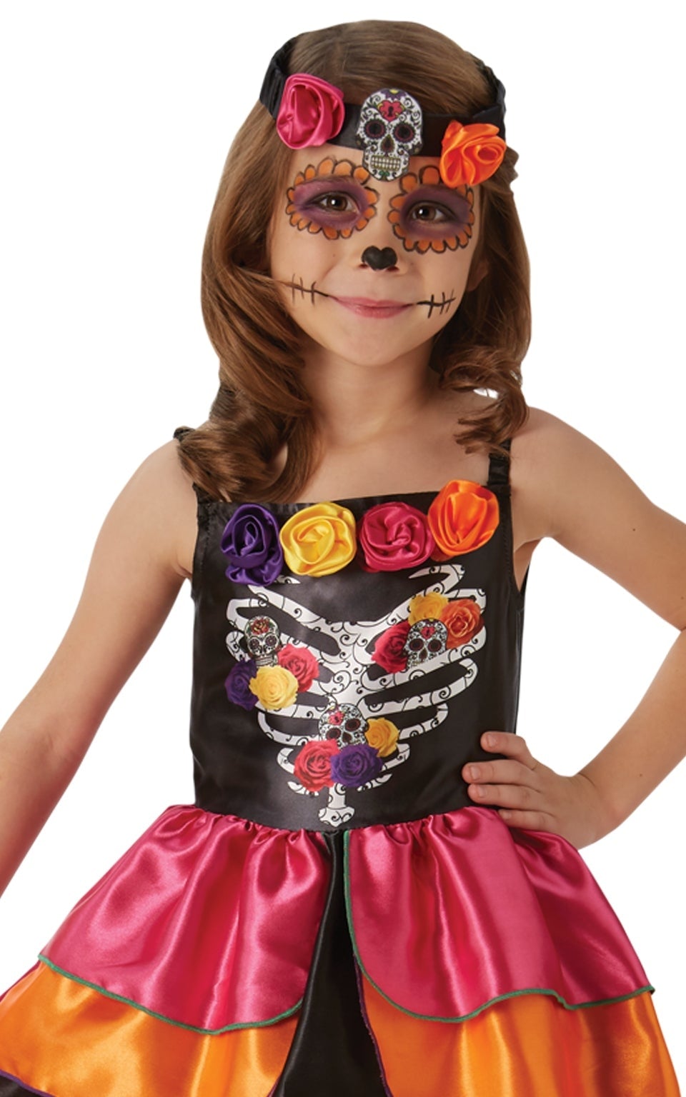 Sugar Skull Day Of The Dead Costume 2
