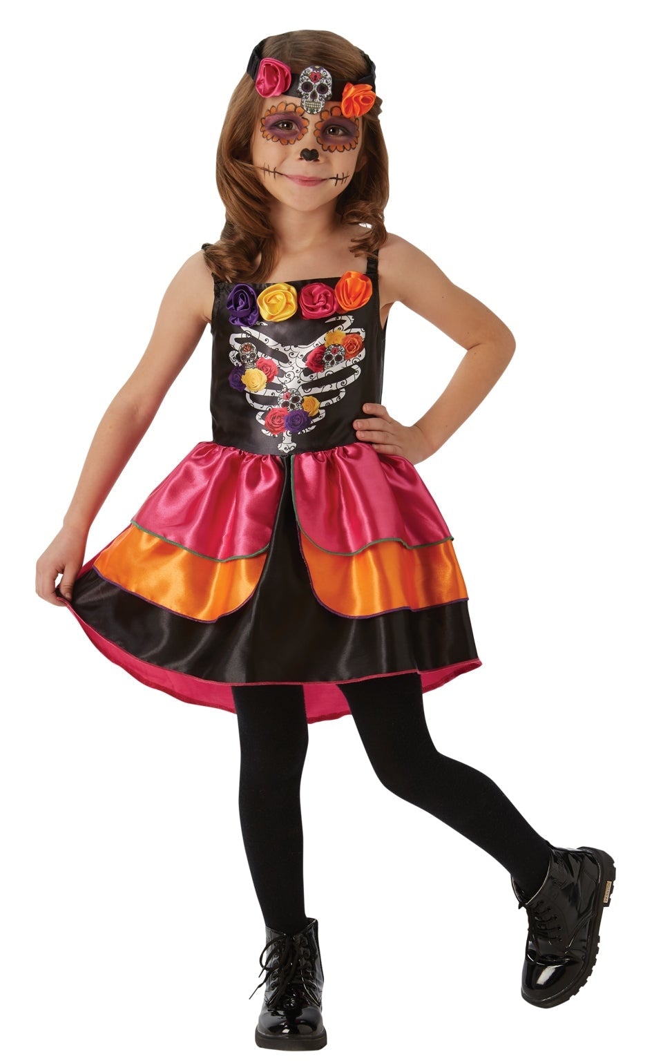 Sugar Skull Day Of The Dead Costume 1