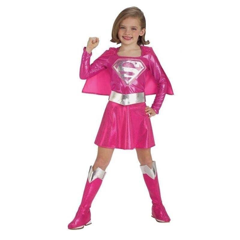 Supergirl Pink Childs Costume_1