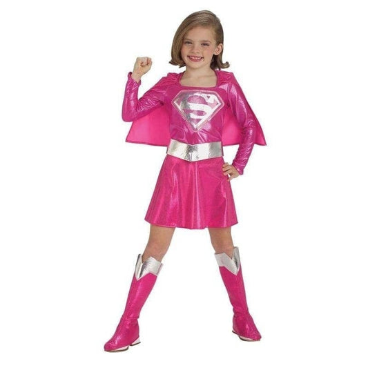 Supergirl Pink Childs Costume 1