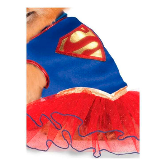 Supergirl Tutu Dress Pet Dog Costume 2